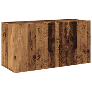 TV-Wandschrank Altholz-Optik 80 cm