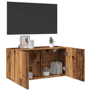 TV-Wandschrank Altholz-Optik 80 cm