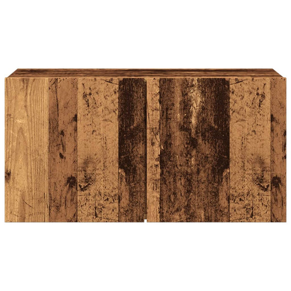 TV-Wandschrank Altholz-Optik 80 cm
