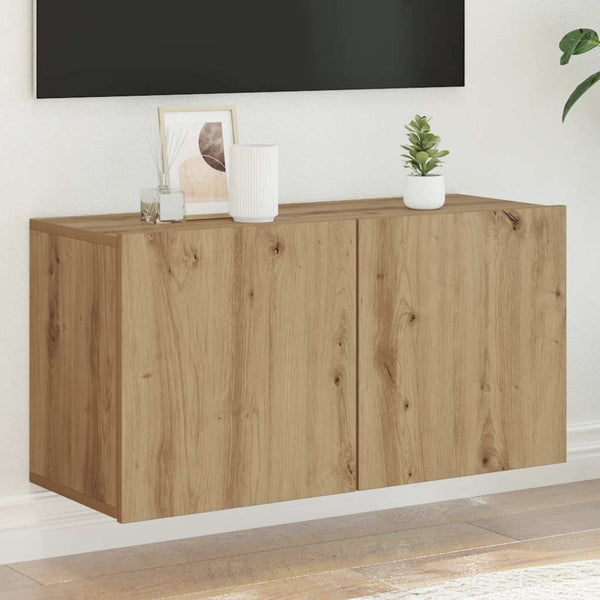 TV-Wandschrank Artisan Eiche 80 cm