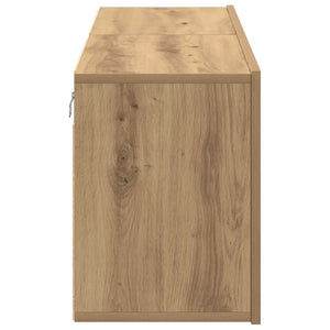 TV-Wandschränke 2er Set Artisan-Eiche 80 cm