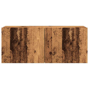 TV-Wandschrank Altholz-Optik 100 cm