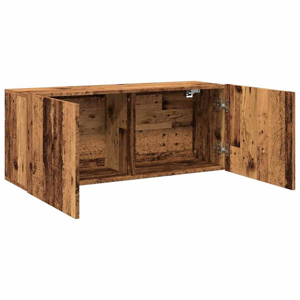 TV-Wandschrank Altholz-Optik 100 cm