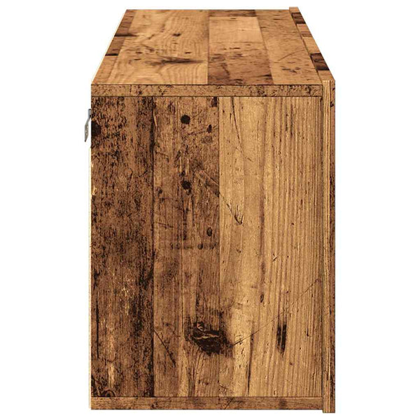 TV-Wandschrank Altholz-Optik 100 cm