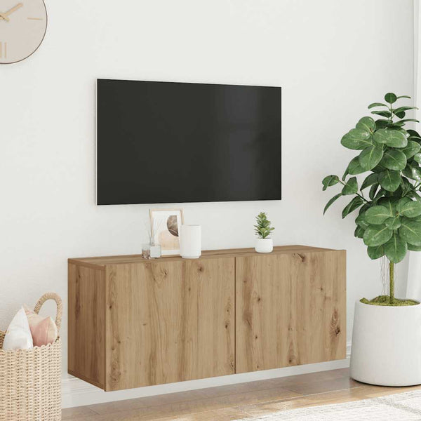 TV-Wandschrank Artisan Eiche 100 cm
