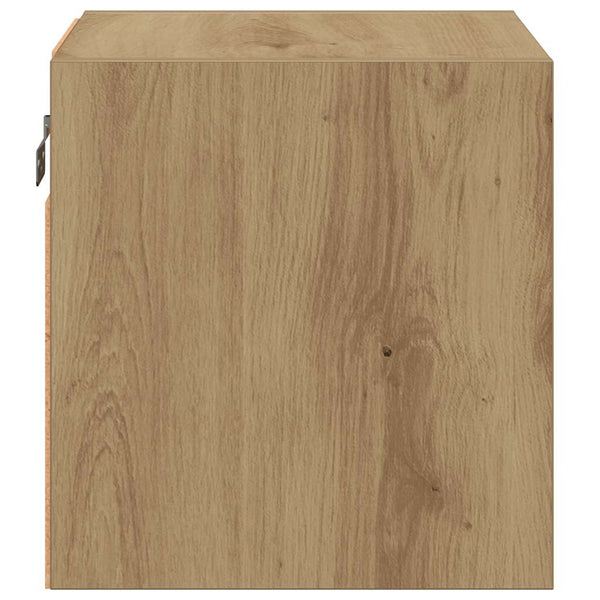 TV-Wandschrank mit LED Artisan-Eiche 30cm