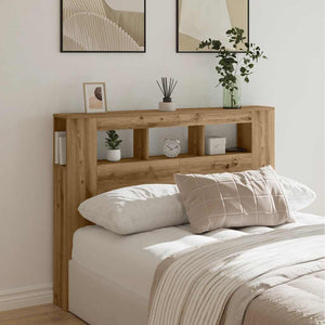 LED Kopfteil Artisan Eiche 140 cm