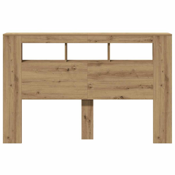 LED Kopfteil Eiche 160 cm
