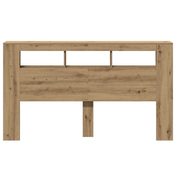 LED Kopfteil Artisan-Eiche 180 cm