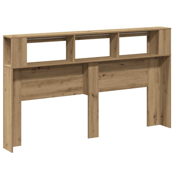 LED Kopfteil Artisan-Eiche 180 cm