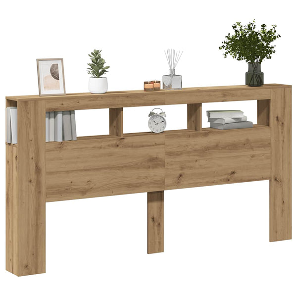 LED Kopfteil Artisan Eiche 200 cm