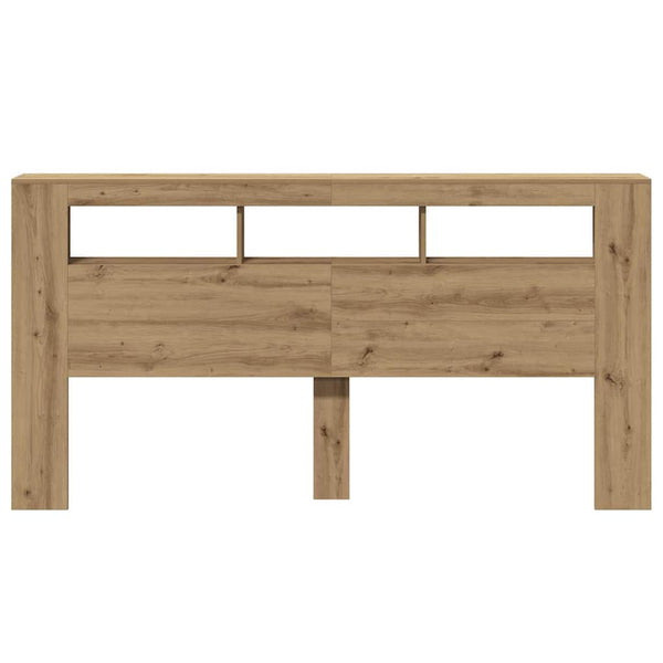 LED Kopfteil Artisan Eiche 200 cm
