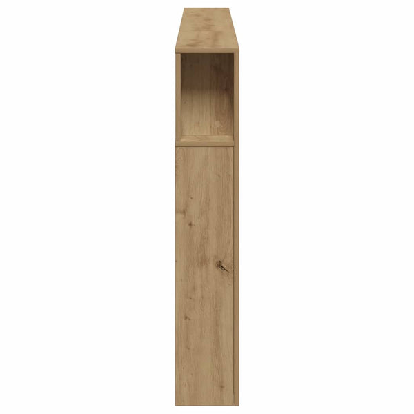 LED Kopfteil Eiche 220 cm