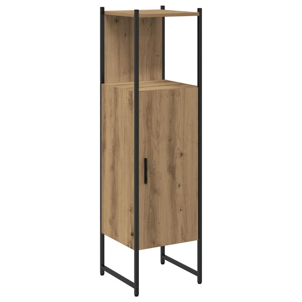 Badschrank Artisan Eiche 33x33x120,5 cm