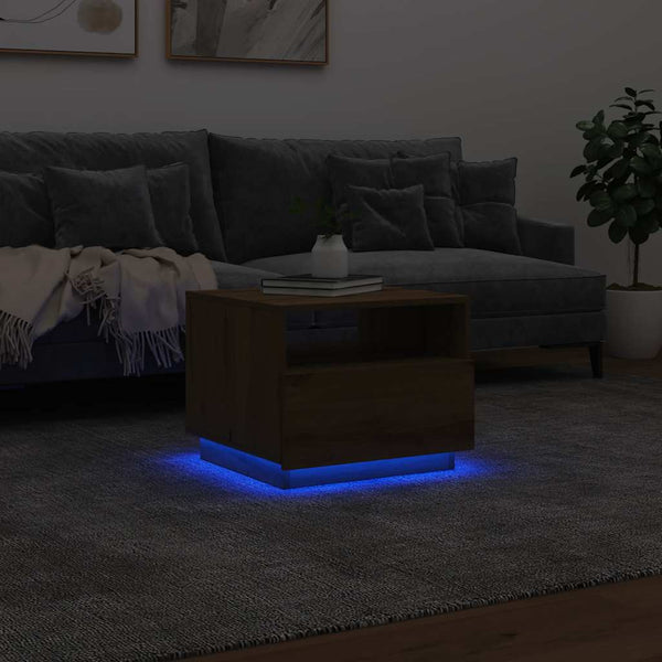 Couchtisch Artisan-Eiche mit LED