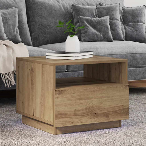 Couchtisch Artisan-Eiche mit LED