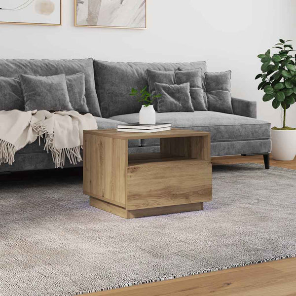 Couchtisch Artisan-Eiche mit LED