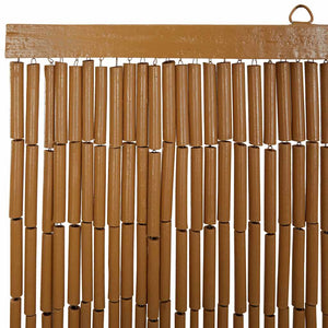Bambus Insekten-Türvorhang Palmendruck 90x220 cm