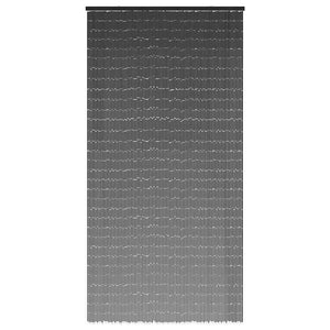 Bambus Insekten-Türvorhang Dunkelgrau 90x220cm