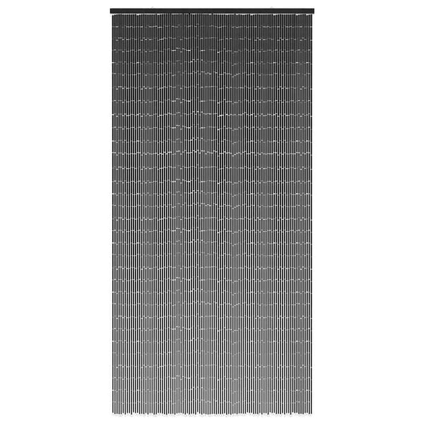 Bambus Insekten-Türvorhang Dunkelgrau 90x220cm