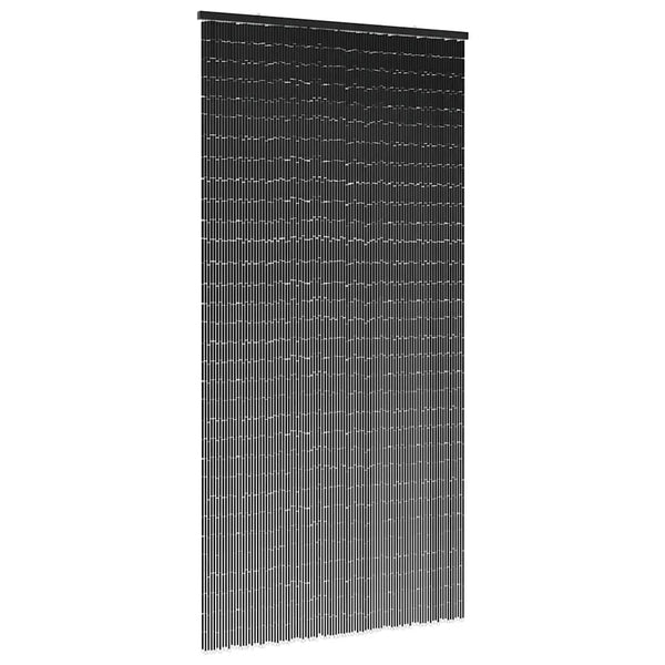Insekten-Türvorhang Dunkelgrau Bambus 100x200 cm