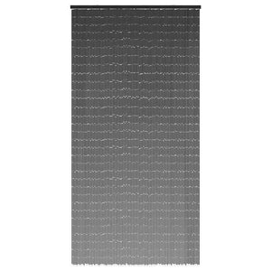 Insekten-Türvorhang Dunkelgrau Bambus 100x200 cm