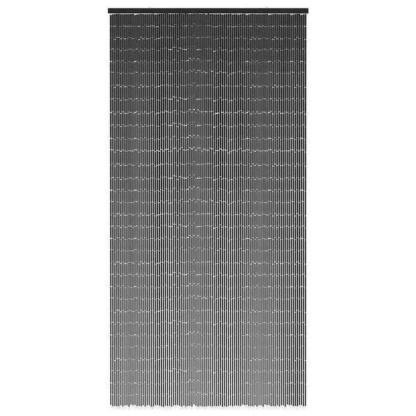 Insekten-Türvorhang Dunkelgrau Bambus 100x200 cm