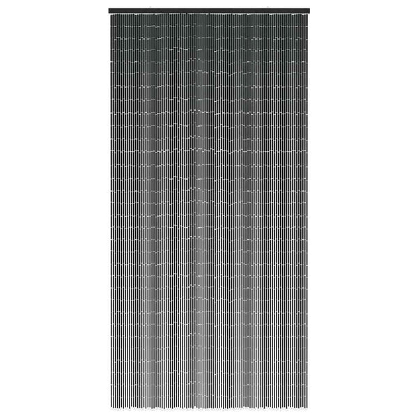 Insekten-Türvorhang Bambus Dunkelgrau 100x220 cm