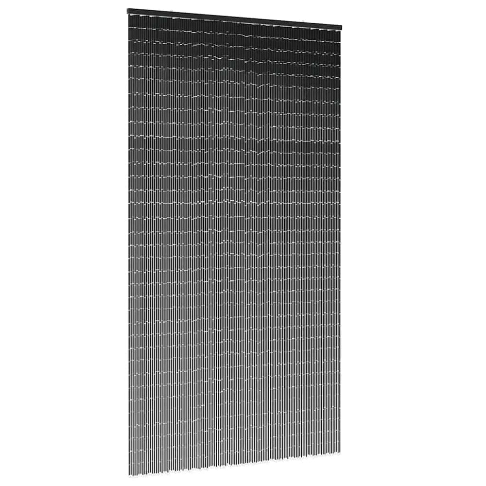 Insekten-Türvorhang Bambus Dunkelgrau 120x220 cm