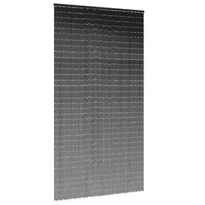 Insekten-Türvorhang Bambus Dunkelgrau 120x220 cm