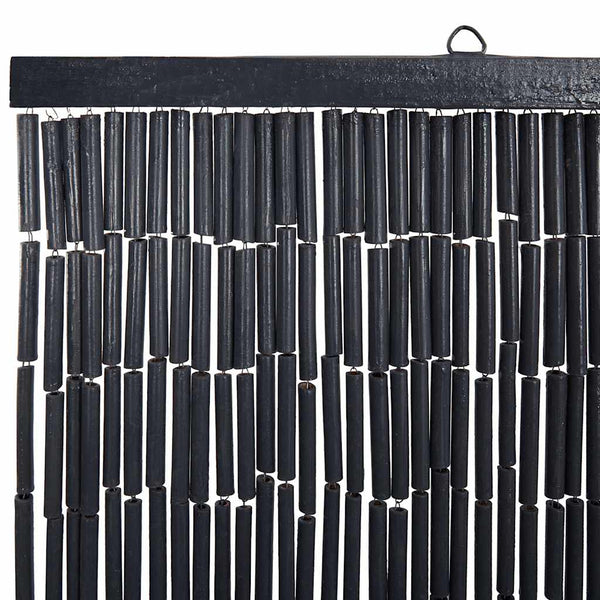 Insekten-Türvorhang Bambus Dunkelgrau 120x220 cm