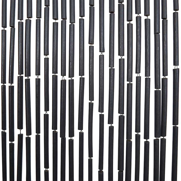 Insekten-Türvorhang Bambus Dunkelgrau 120x220 cm