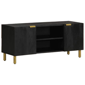 Schwarzer TV-Schrank 105 cm
