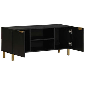 Schwarzer TV-Schrank 105 cm