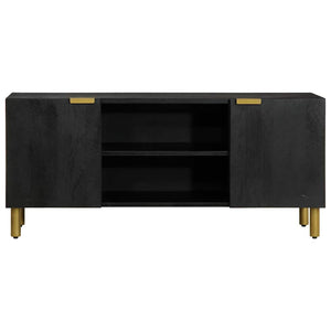 Schwarzer TV-Schrank 105 cm