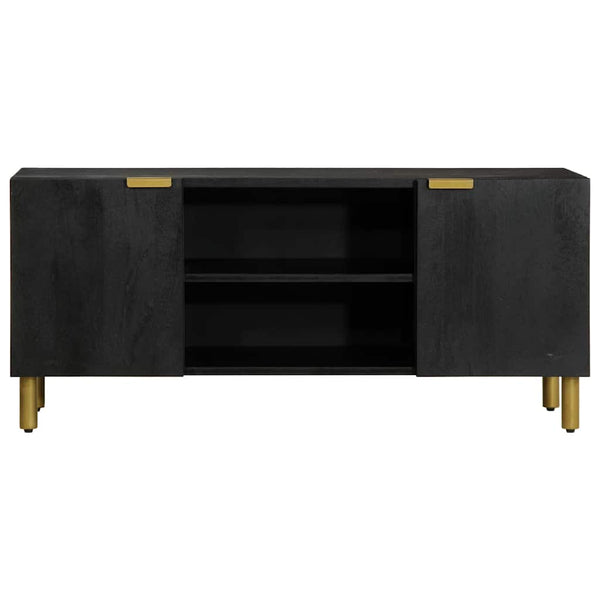 Schwarzer TV-Schrank 105 cm