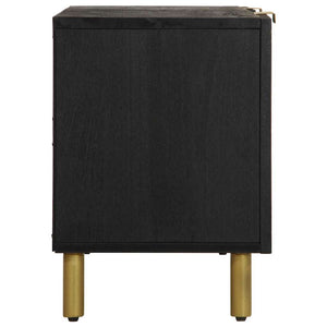 Schwarzer TV-Schrank 105 cm
