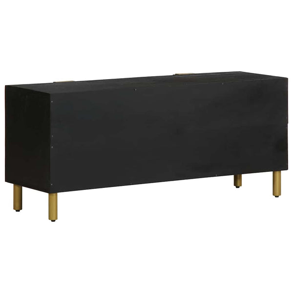 Schwarzer TV-Schrank 105 cm