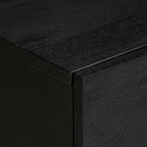 Schwarzer TV-Schrank 105 cm