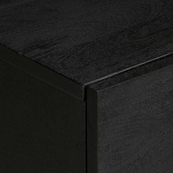 Schwarzer TV-Schrank 105 cm
