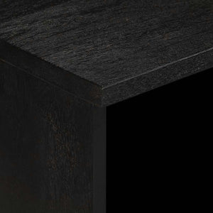 Schwarzer TV-Schrank 70x33x46 cm