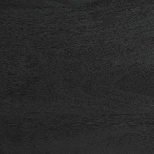 Schwarzer Couchtisch 100x54 cm