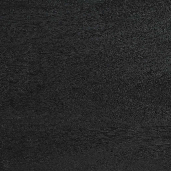 Schwarzer Couchtisch 80x54 cm