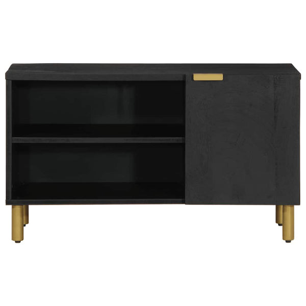 Schwarzer TV-Schrank 80 cm