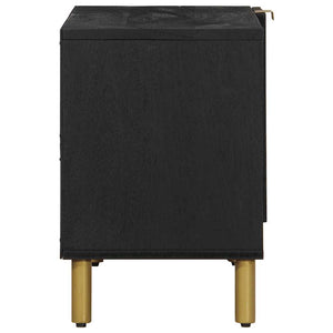Schwarzer TV-Schrank 80 cm