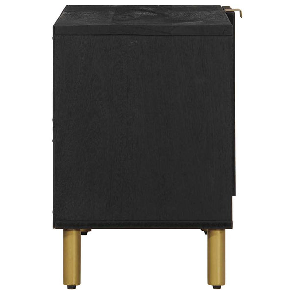 Schwarzer TV-Schrank 80 cm