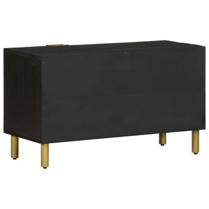 Schwarzer TV-Schrank 80 cm