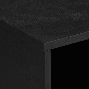 Schwarzer TV-Schrank 80 cm
