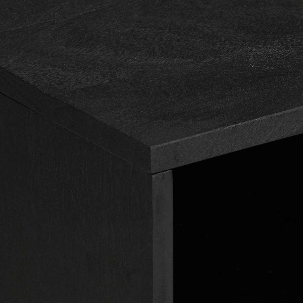 Schwarzer TV-Schrank 80 cm