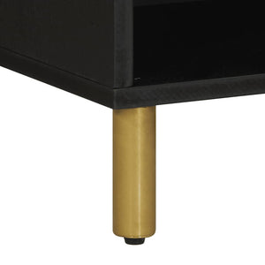 Schwarzer TV-Schrank 80 cm